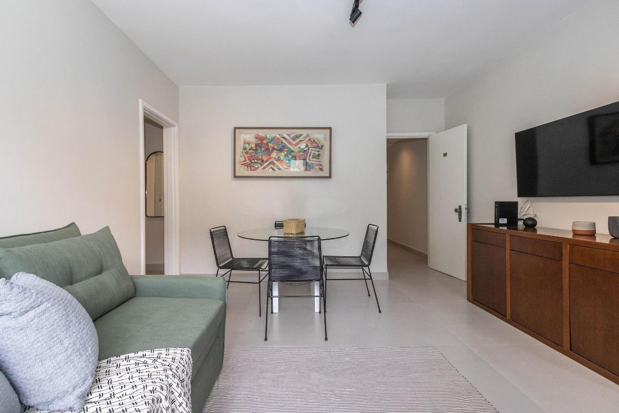 Apartamento Flat Com Servicos E Vista Mar *